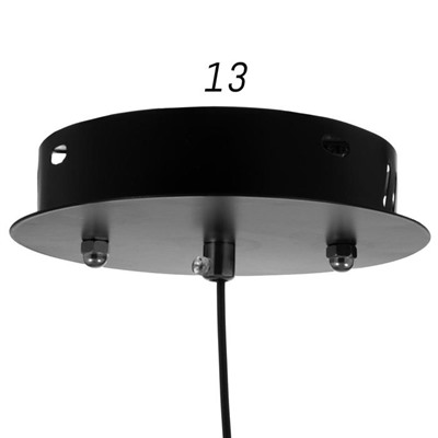 Светильник 1631/1BK LED 64Вт черный 29х31,5х21,5-121 см