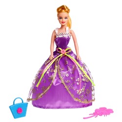 Кукла-модель «Яна» в платье с аксессуарами, МИКС 3036099