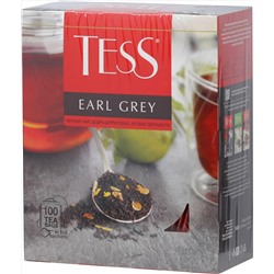 TESS. Classic Collection. EARL GREY (черный) карт.пачка, 100 пак.