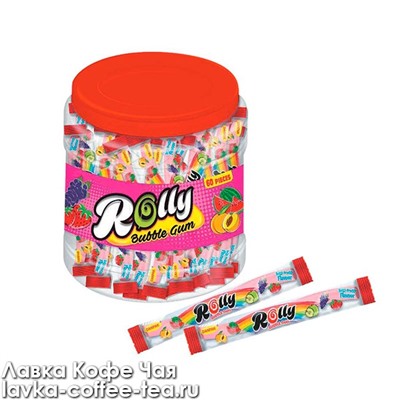 жевательная резинка ROLLY, джар 9 г*60 шт.