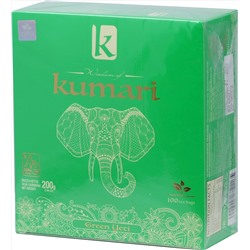 kumari. Green Tea карт.пачка, 100 пак.